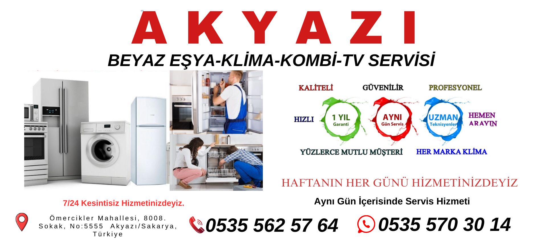 Akyazı Beyaz Eşya